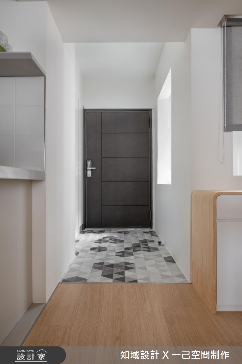 老屋(31~40年)＿北歐風玄關案例圖片＿知域設計 X 一己空間制作＿知域_途之2