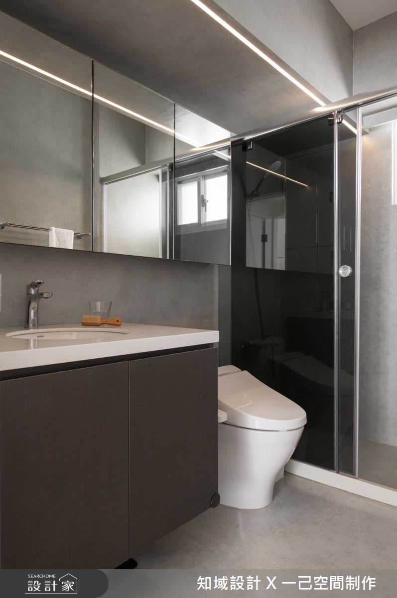 老屋(31~40年)＿北歐風浴室案例圖片＿知域設計 X 一己空間制作＿知域_途之29