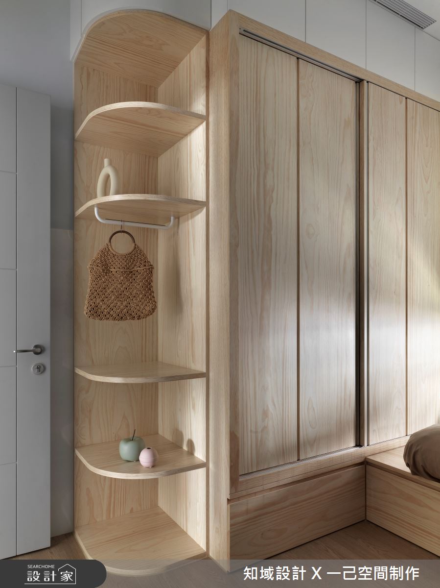 40坪新成屋(5年以下)＿現代風臥室案例圖片＿知域設計 X 一己空間制作＿一己_粼汀之19