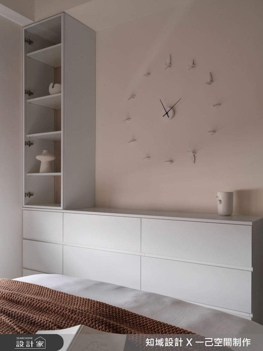 40坪新成屋(5年以下)＿現代風臥室案例圖片＿知域設計 X 一己空間制作＿一己_粼汀之21