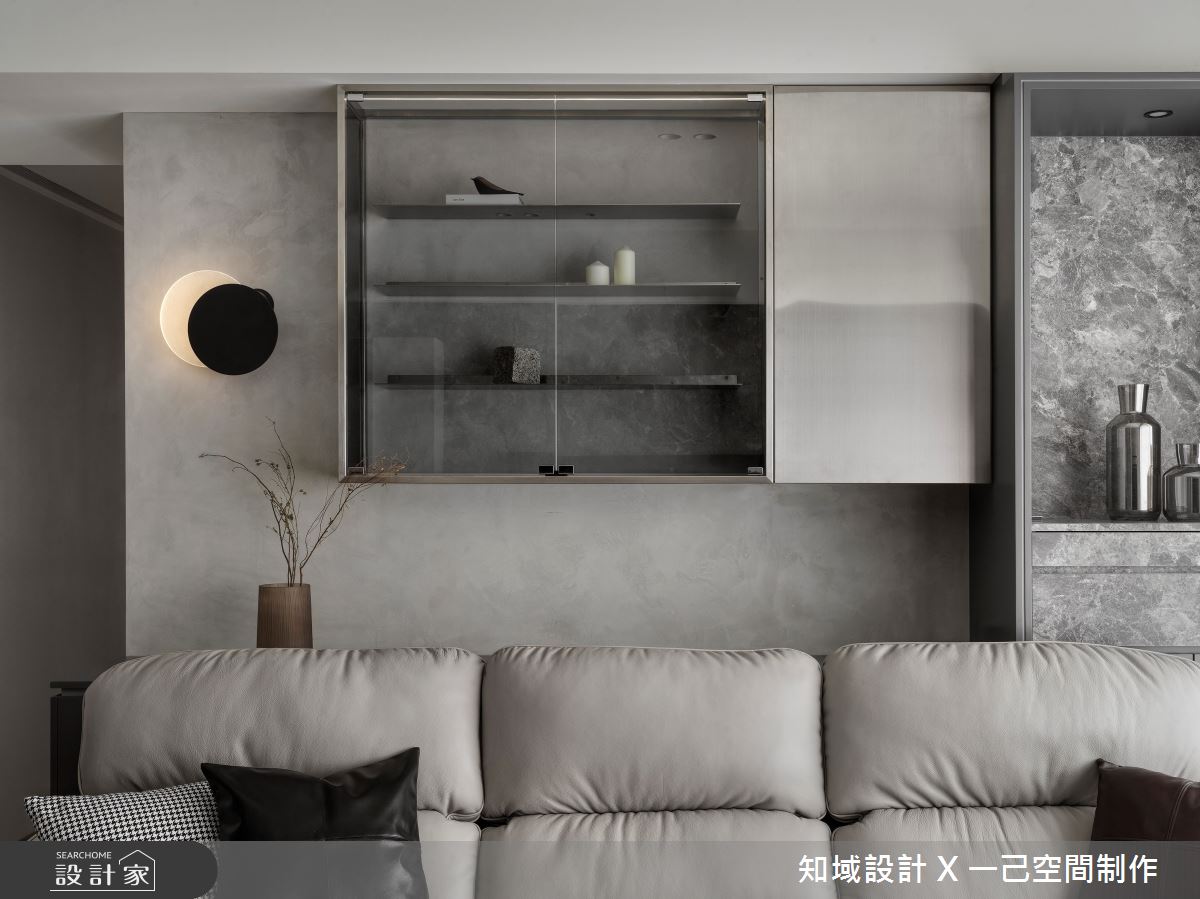 40坪新成屋(5年以下)＿現代風客廳案例圖片＿知域設計 X 一己空間制作＿一己_粼汀之9