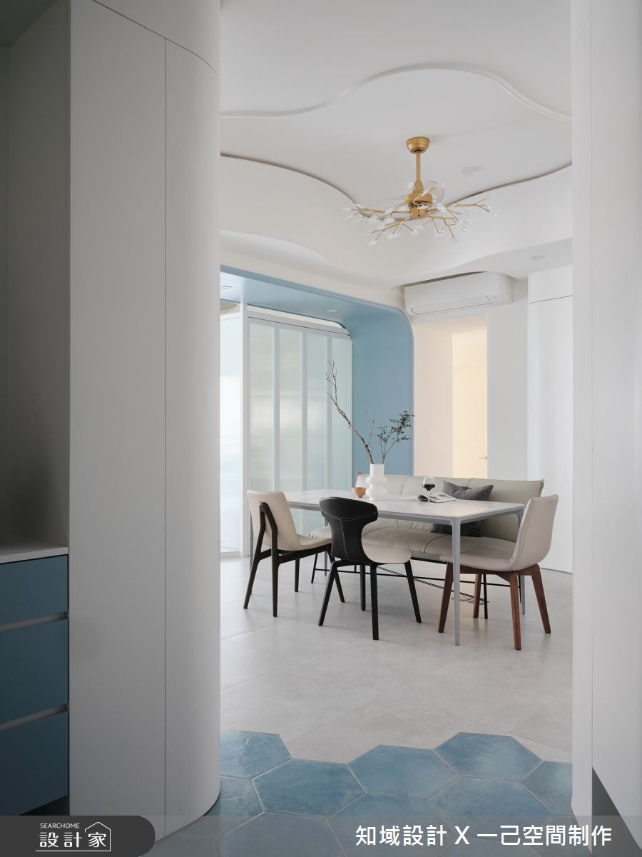 46坪老屋(16~30年)＿北歐風餐廳案例圖片＿知域設計 X 一己空間制作＿知域_Waltz之2