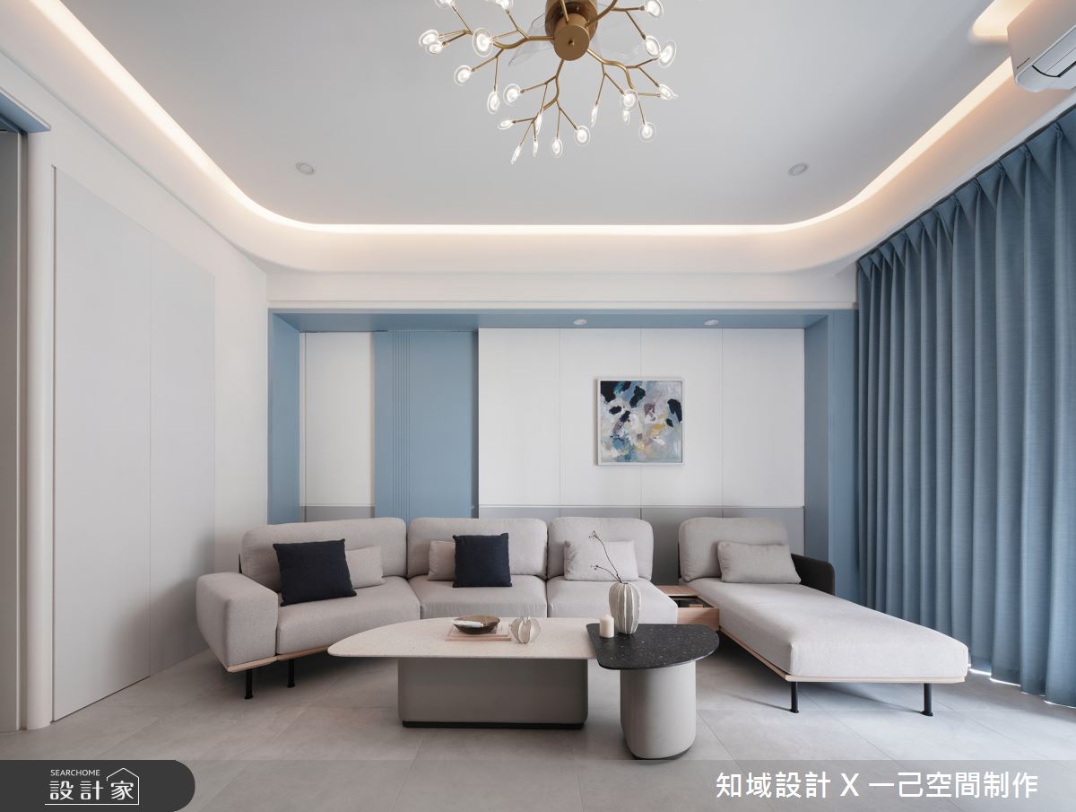 46坪老屋(16~30年)＿北歐風客廳案例圖片＿知域設計 X 一己空間制作＿知域_Waltz之9