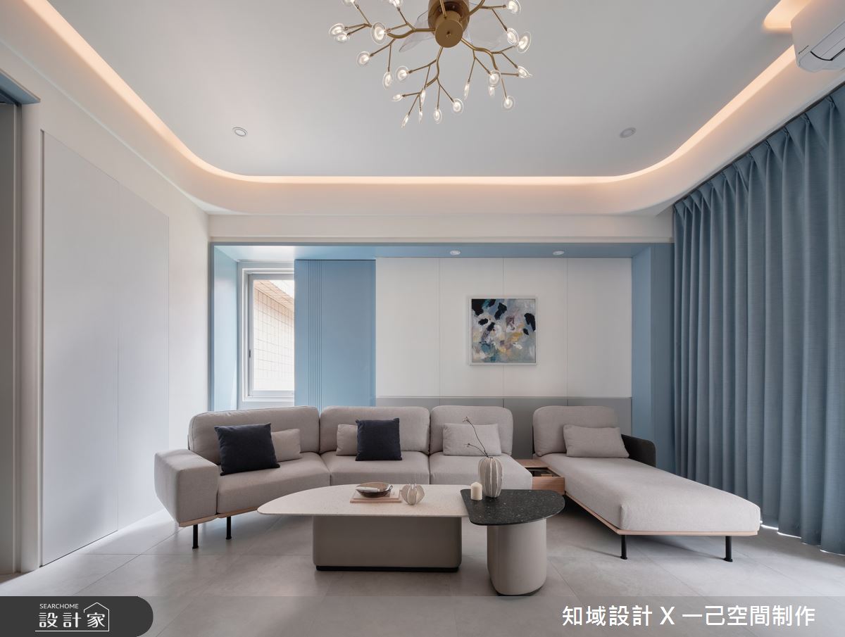 46坪老屋(16~30年)＿北歐風客廳案例圖片＿知域設計 X 一己空間制作＿知域_Waltz之10