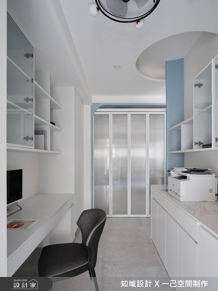 46坪老屋(16~30年)＿北歐風書房案例圖片＿知域設計 X 一己空間制作＿知域_Waltz之17