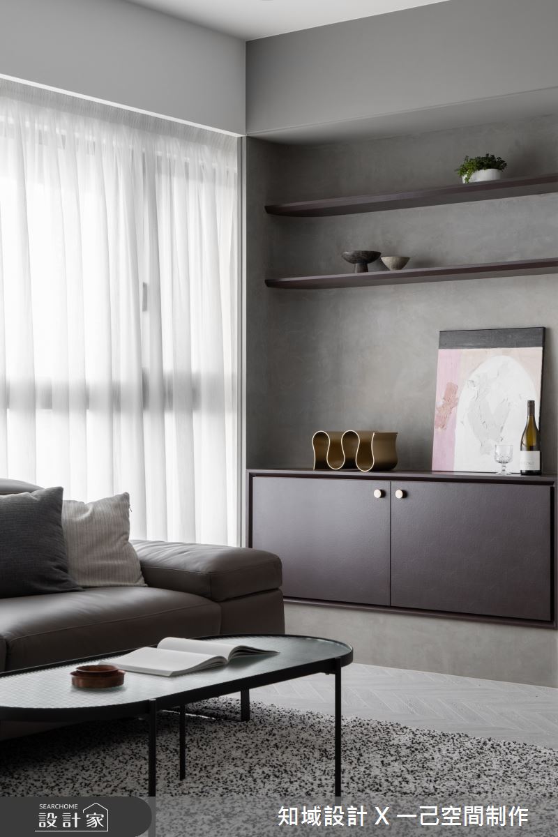 新成屋(5年以下)＿現代風客廳案例圖片＿知域設計 X 一己空間制作＿一己_蘊之14