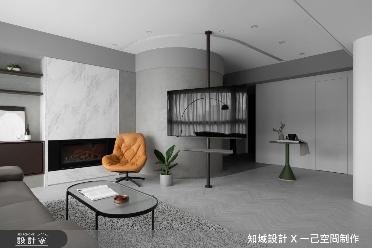 新成屋(5年以下)＿現代風客廳案例圖片＿知域設計 X 一己空間制作＿一己_蘊之15