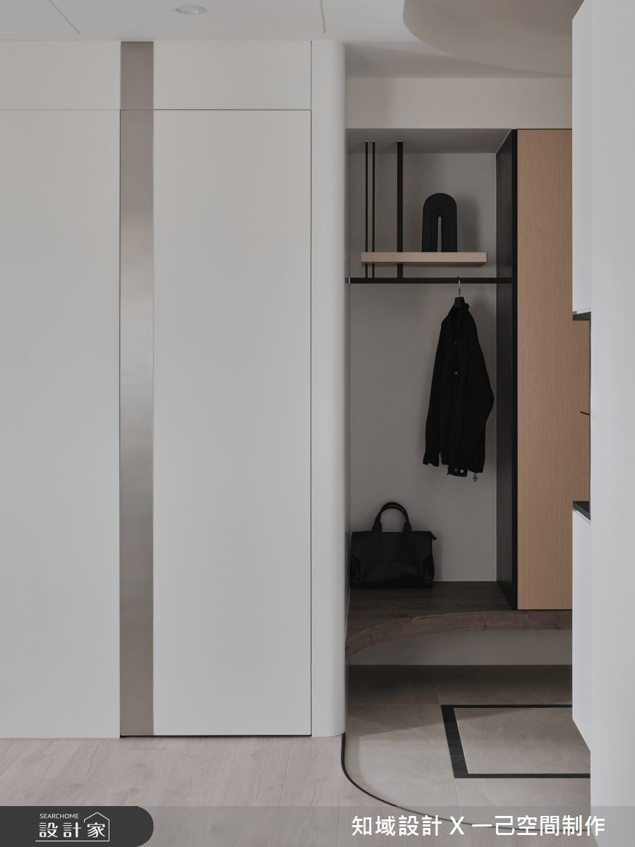 25坪＿混搭風玄關案例圖片＿知域設計 X 一己空間制作＿知域_影型之3