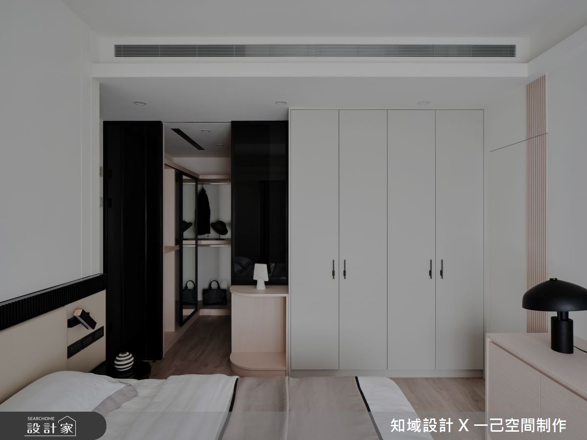 25坪＿混搭風臥室更衣間案例圖片＿知域設計 X 一己空間制作＿知域_影型之16