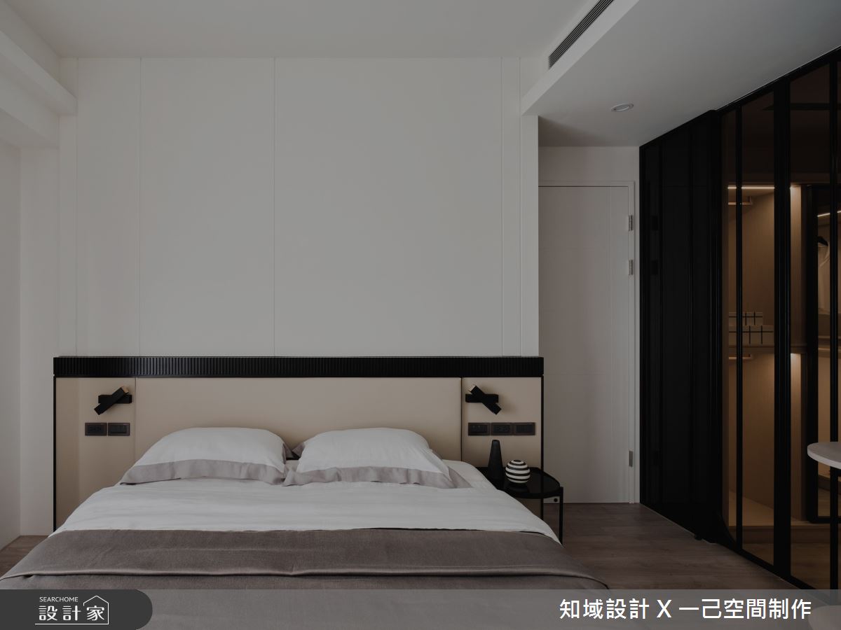25坪＿混搭風臥室更衣間案例圖片＿知域設計 X 一己空間制作＿知域_影型之17