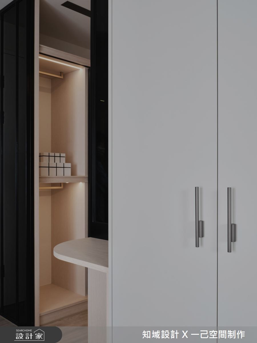 25坪＿混搭風更衣間案例圖片＿知域設計 X 一己空間制作＿知域_影型之18