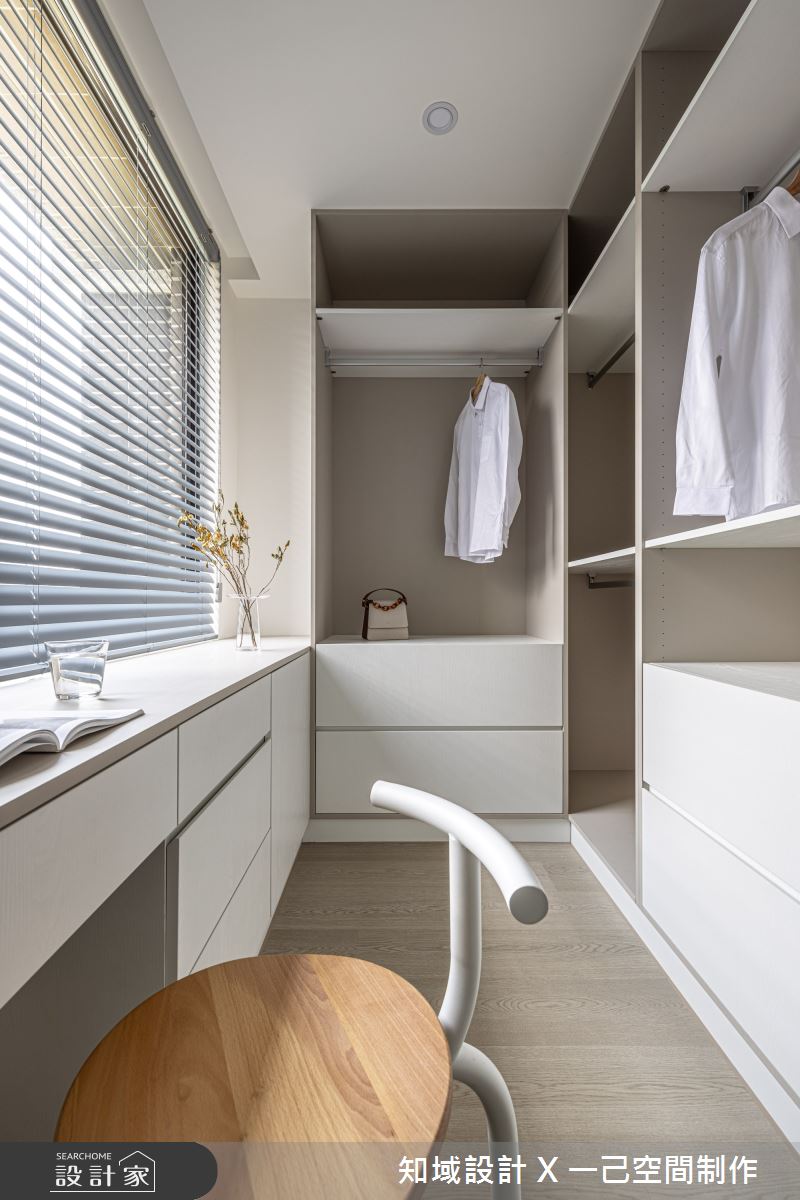新成屋(5年以下)＿北歐風更衣間案例圖片＿知域設計 X 一己空間制作＿知域_同馨之20