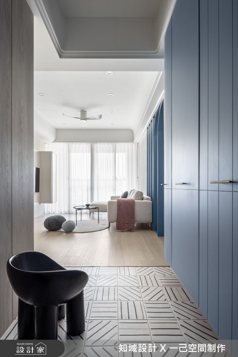 新成屋(5年以下)＿北歐風玄關客廳案例圖片＿知域設計 X 一己空間制作＿知域_同馨之2