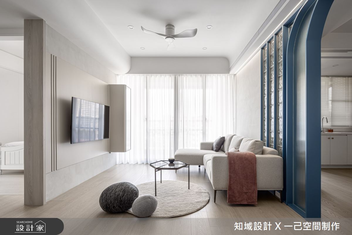 新成屋(5年以下)＿北歐風客廳案例圖片＿知域設計 X 一己空間制作＿知域_同馨之3