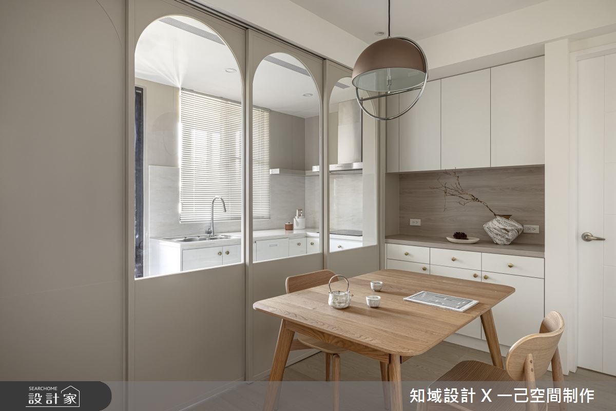 新成屋(5年以下)＿北歐風餐廳廚房案例圖片＿知域設計 X 一己空間制作＿知域_同馨之13