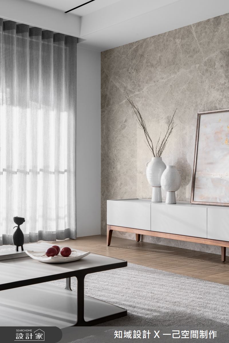 50坪毛胚屋＿混搭風客廳案例圖片＿知域設計 X 一己空間制作＿一己_煦之8
