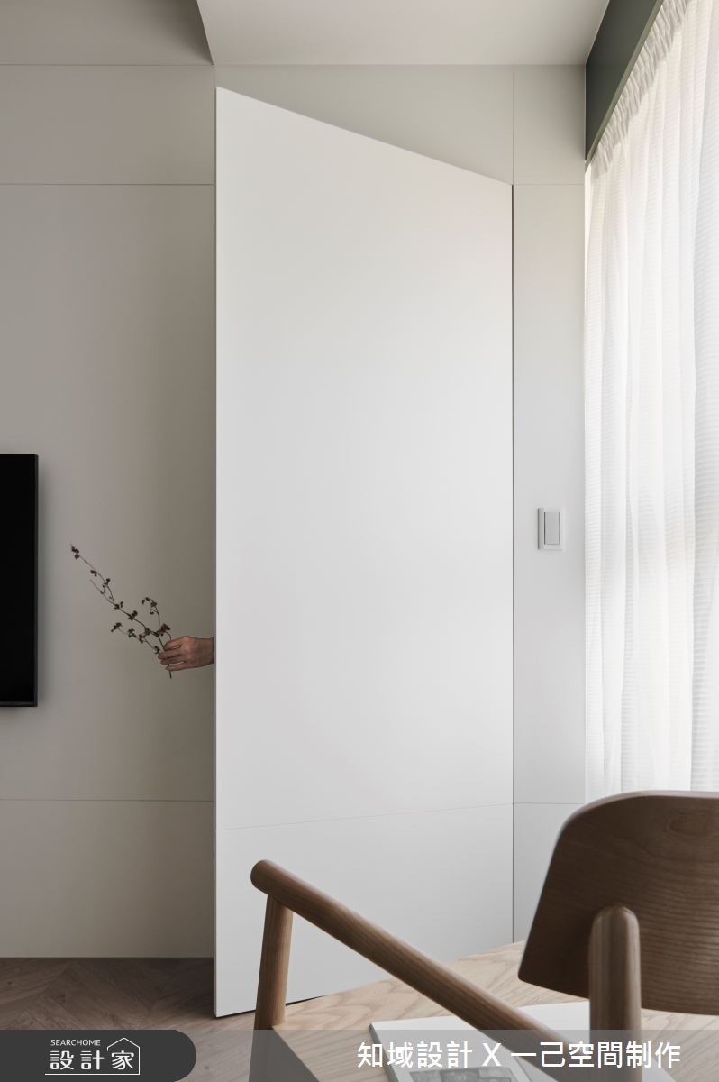 11坪新成屋(5年以下)＿北歐風客廳案例圖片＿知域設計 X 一己空間制作＿知域_冬日出之6