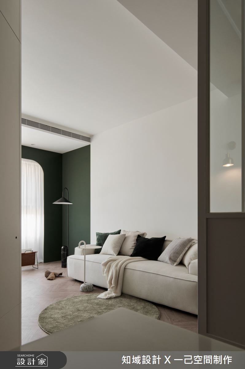 11坪新成屋(5年以下)＿北歐風客廳案例圖片＿知域設計 X 一己空間制作＿知域_冬日出之10