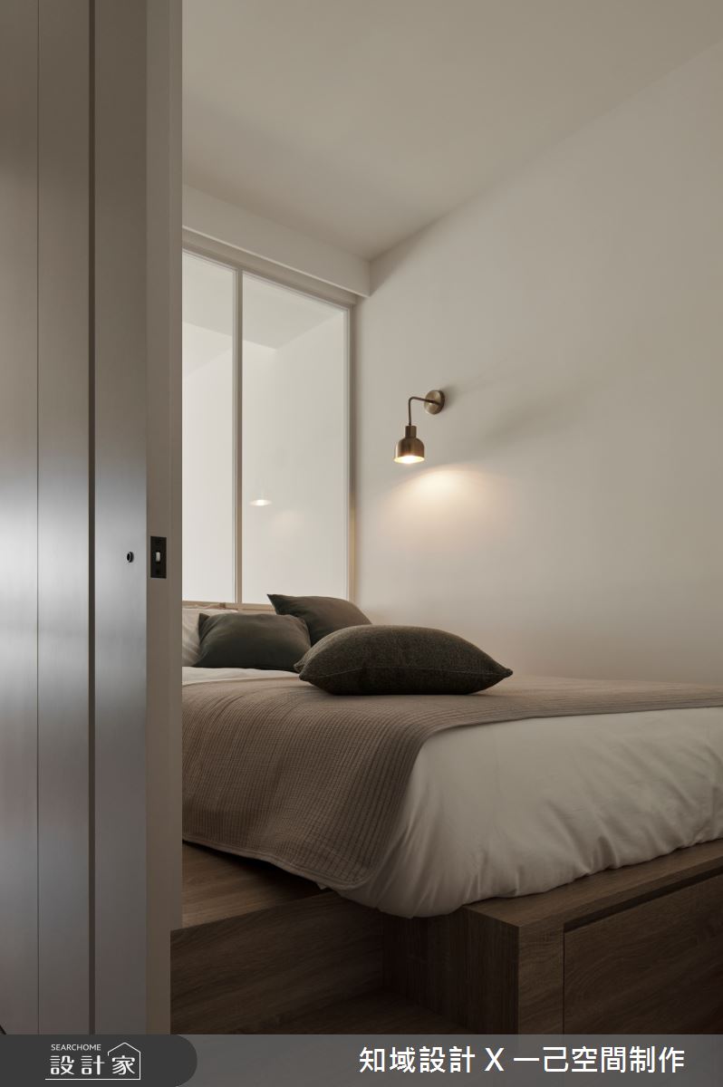 11坪新成屋(5年以下)＿北歐風臥室案例圖片＿知域設計 X 一己空間制作＿知域_冬日出之13
