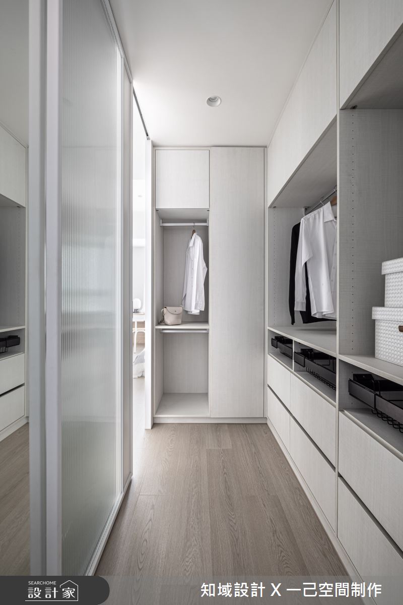 27坪新成屋(5年以下)＿混搭風更衣間案例圖片＿知域設計 X 一己空間制作＿知域_淡瀾之17