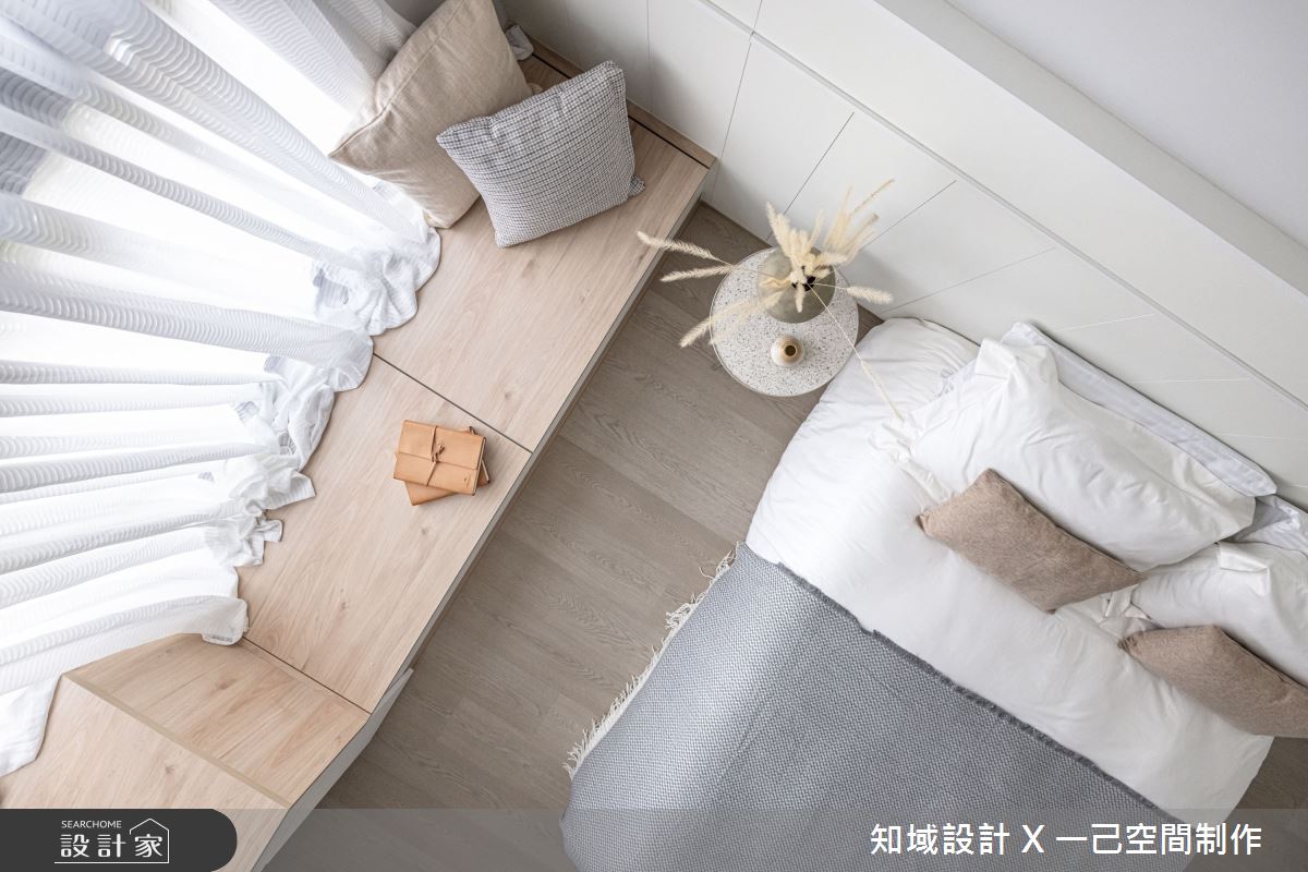27坪新成屋(5年以下)＿混搭風臥室臥榻案例圖片＿知域設計 X 一己空間制作＿知域_淡瀾之20