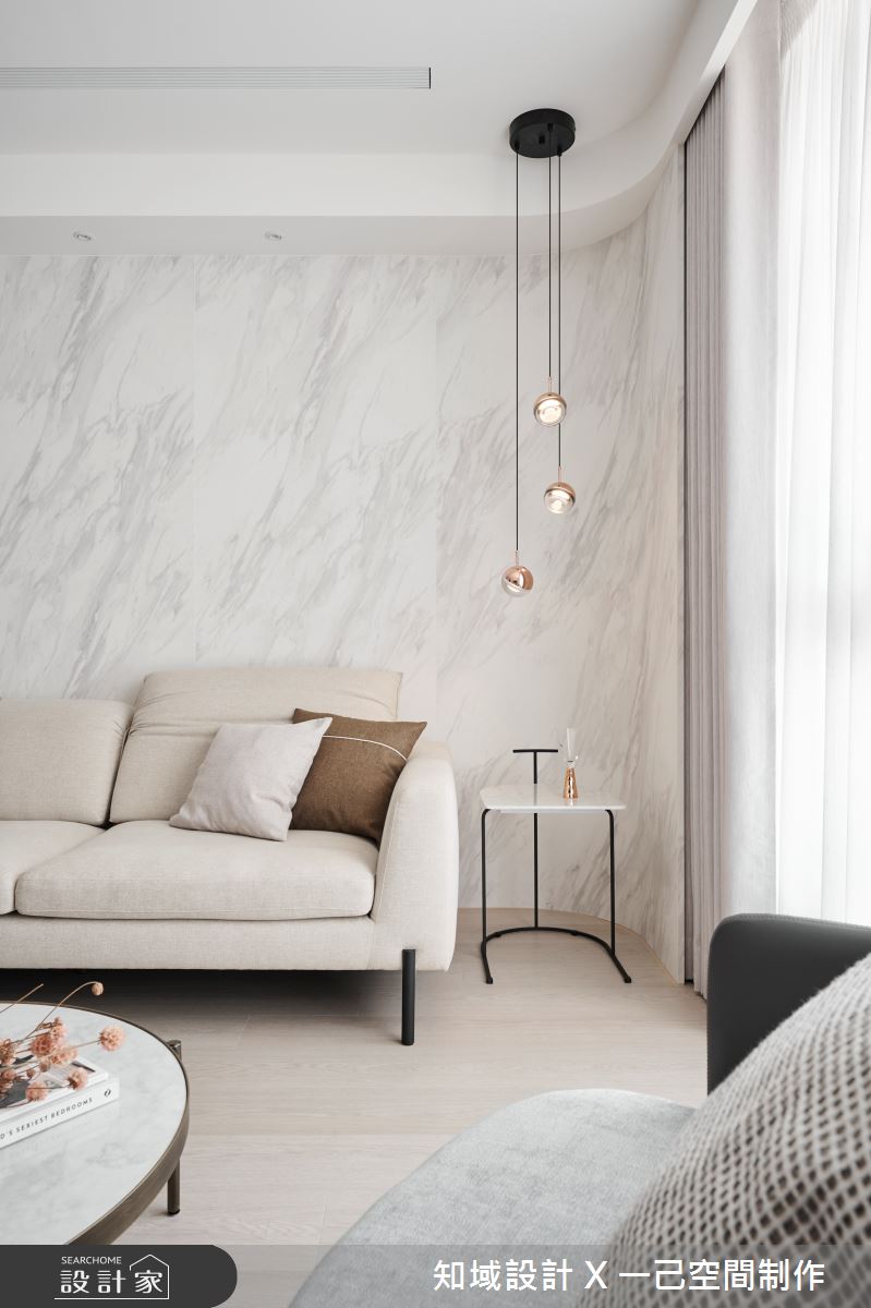 23坪中古屋(5~15年)＿北歐風客廳案例圖片＿知域設計 X 一己空間制作＿知域_絮語之13