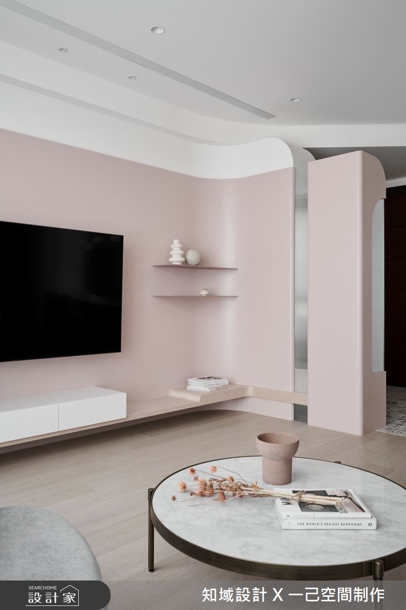 23坪中古屋(5~15年)＿北歐風客廳案例圖片＿知域設計 X 一己空間制作＿知域_絮語之7