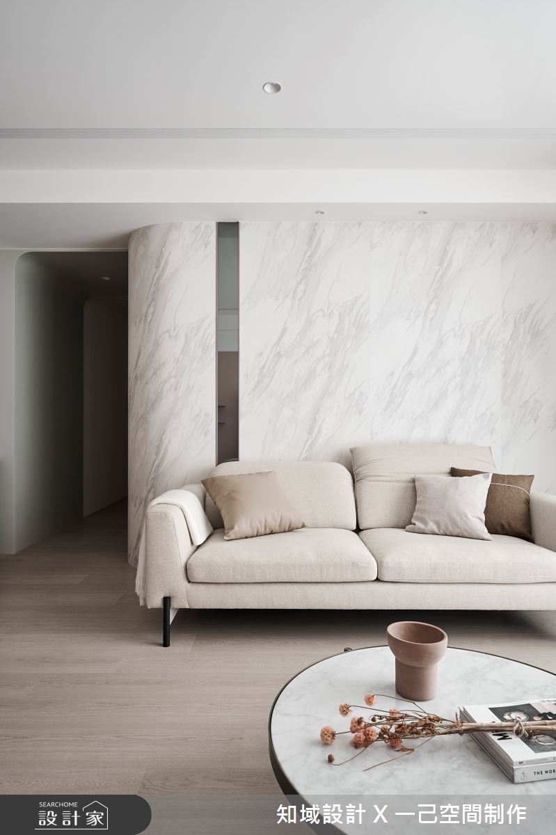 23坪中古屋(5~15年)＿北歐風客廳案例圖片＿知域設計 X 一己空間制作＿知域_絮語之12
