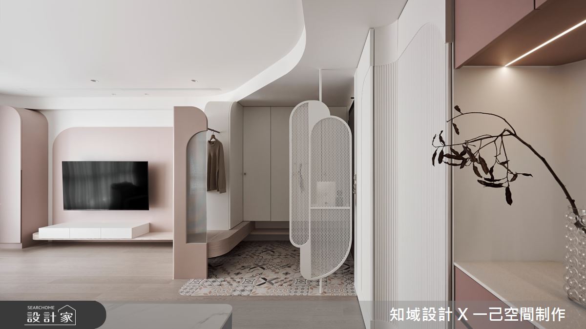23坪中古屋(5~15年)＿北歐風玄關客廳案例圖片＿知域設計 X 一己空間制作＿知域_絮語之5