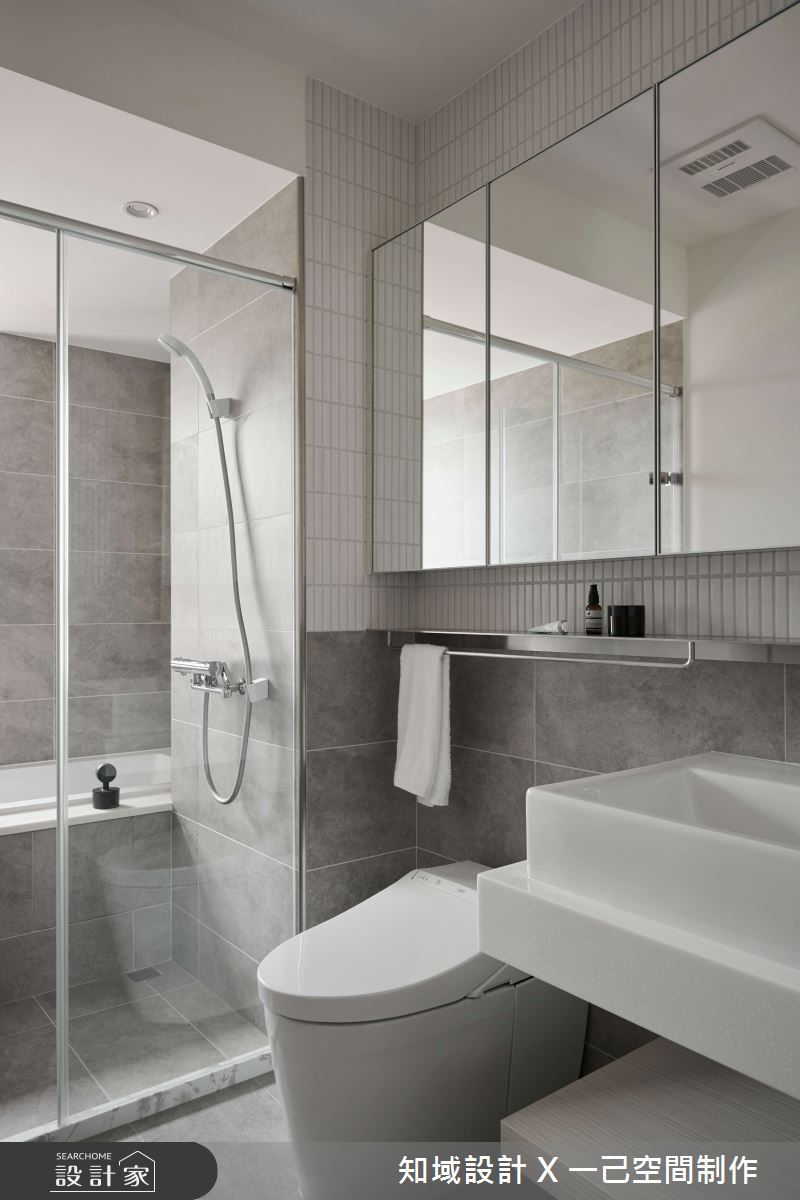 新成屋(5年以下)＿混搭風浴室案例圖片＿知域設計 X 一己空間制作＿知域_沓浪之25