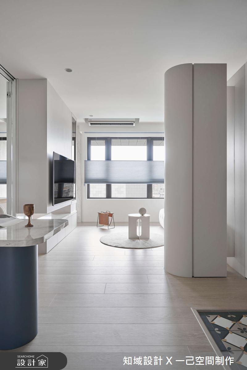 新成屋(5年以下)＿混搭風客廳案例圖片＿知域設計 X 一己空間制作＿知域_沓浪之2