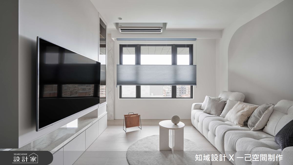 新成屋(5年以下)＿混搭風客廳案例圖片＿知域設計 X 一己空間制作＿知域_沓浪之1