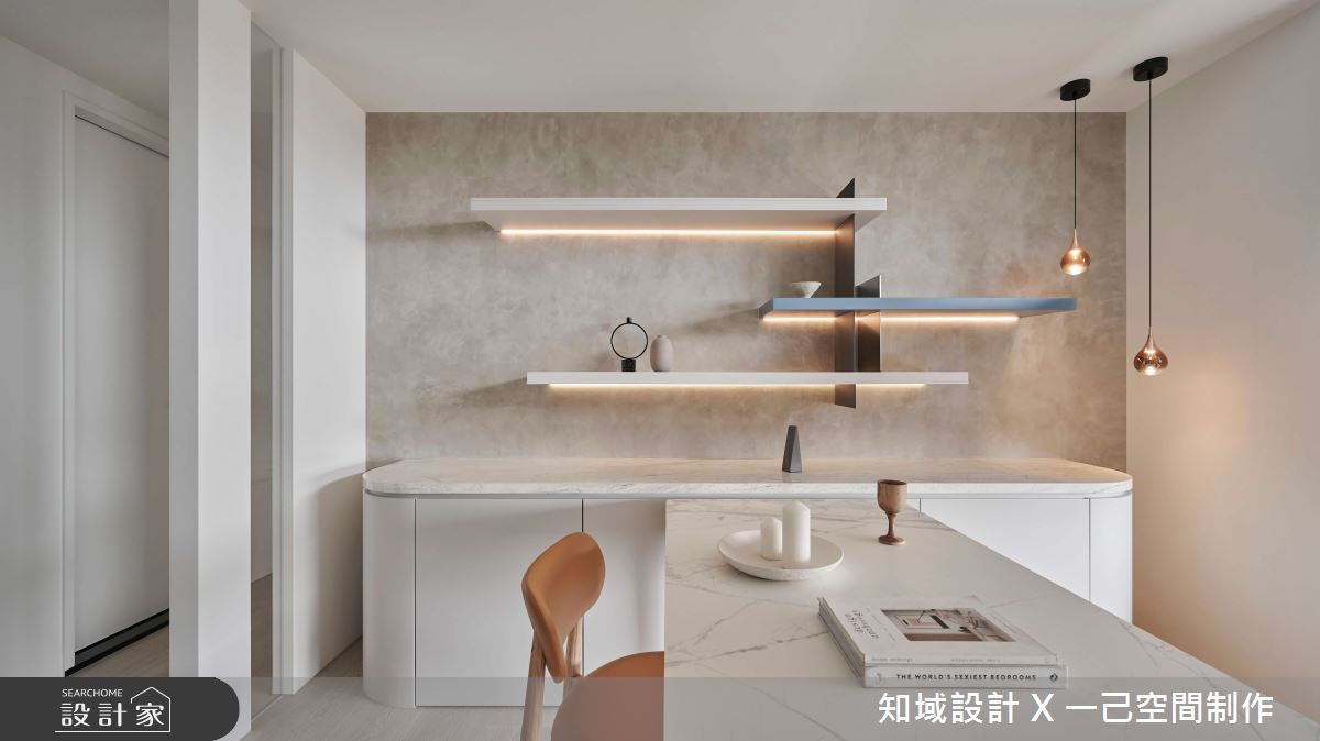 新成屋(5年以下)＿混搭風餐廳書房工作區案例圖片＿知域設計 X 一己空間制作＿知域_沓浪之13