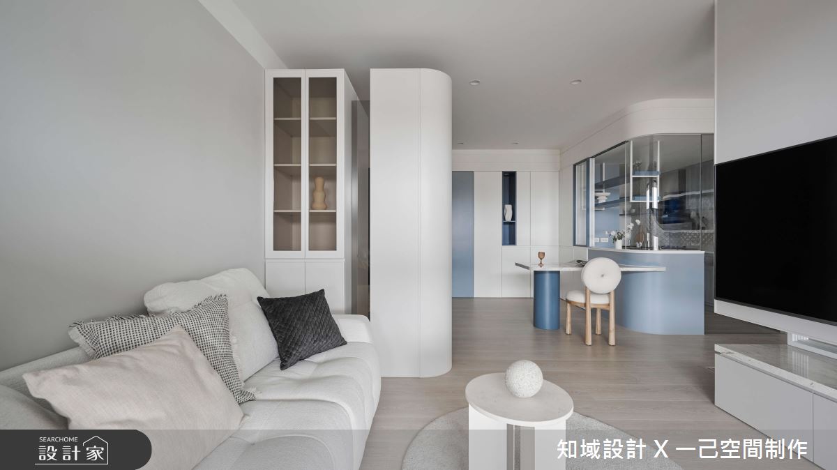 新成屋(5年以下)＿混搭風客廳餐廳廚房案例圖片＿知域設計 X 一己空間制作＿知域_沓浪之7