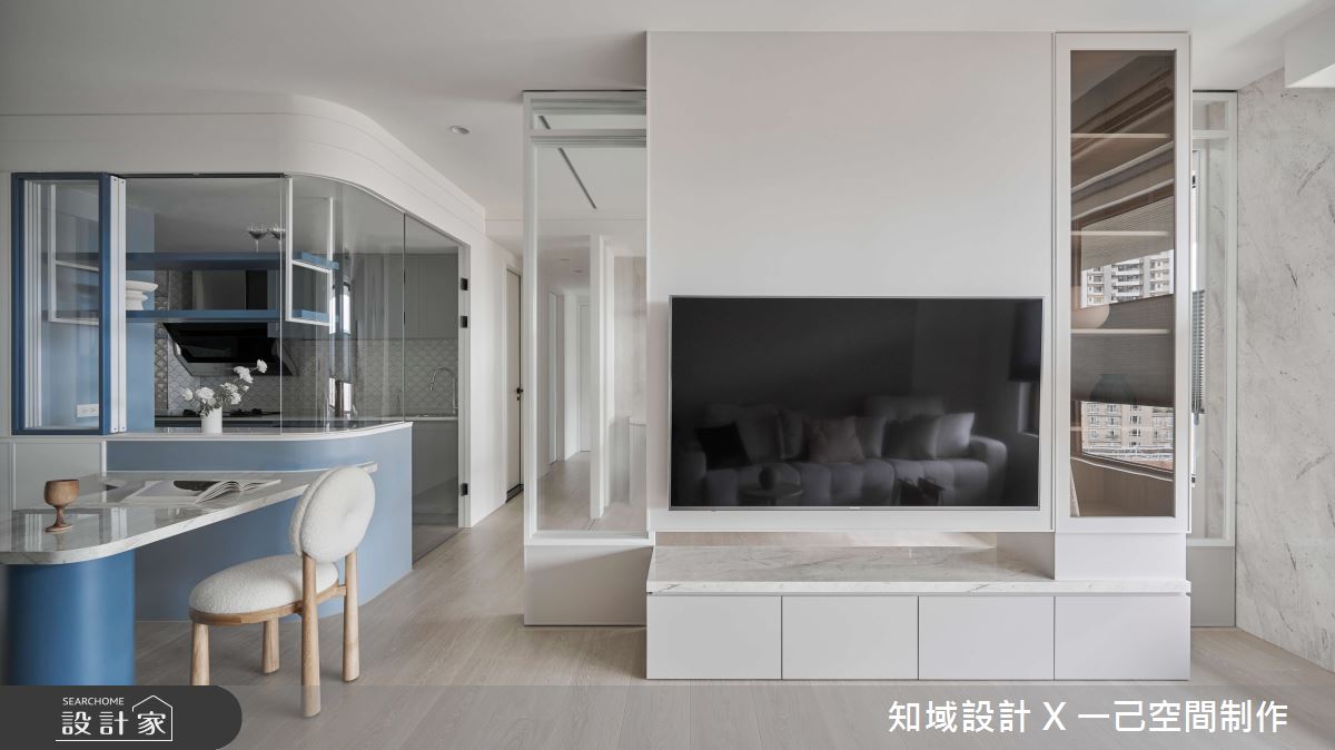 新成屋(5年以下)＿混搭風客廳餐廳廚房案例圖片＿知域設計 X 一己空間制作＿知域_沓浪之11