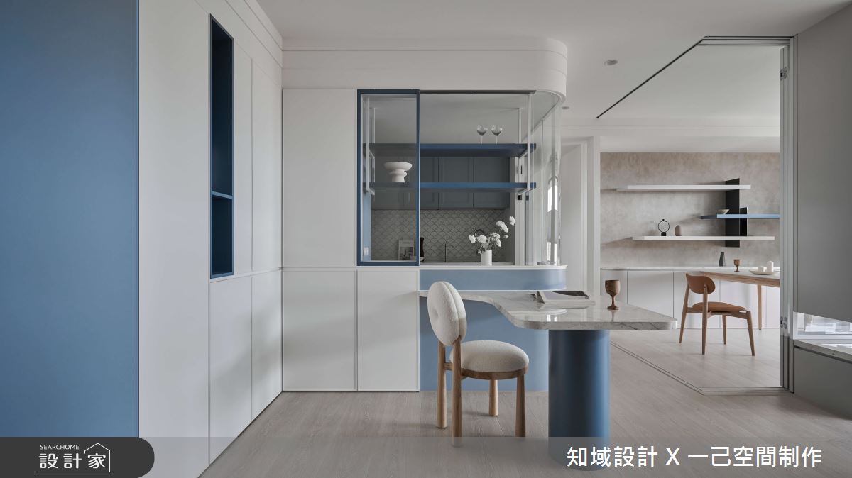 新成屋(5年以下)＿混搭風餐廳廚房書房工作區案例圖片＿知域設計 X 一己空間制作＿知域_沓浪之10