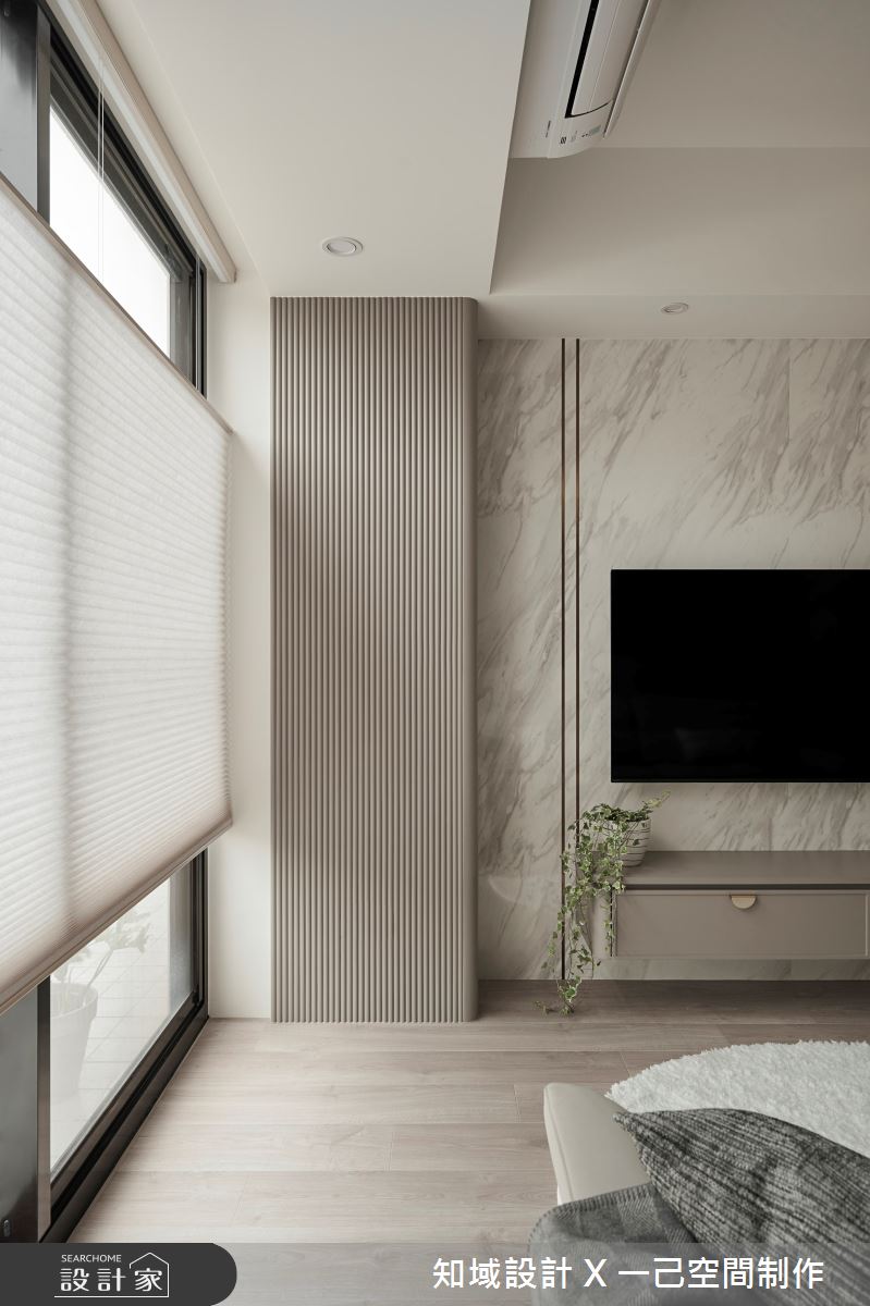 16坪中古屋(5~15年)＿北歐風客廳案例圖片＿知域設計 X 一己空間制作＿知域_漫調之3