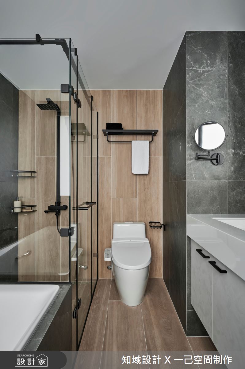 73坪中古屋(5~15年)＿混搭風浴室案例圖片＿知域設計 X 一己空間制作＿知域_時茪之27