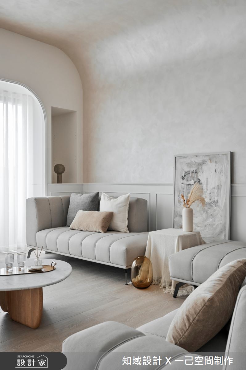 73坪中古屋(5~15年)＿混搭風客廳案例圖片＿知域設計 X 一己空間制作＿知域_時茪之10