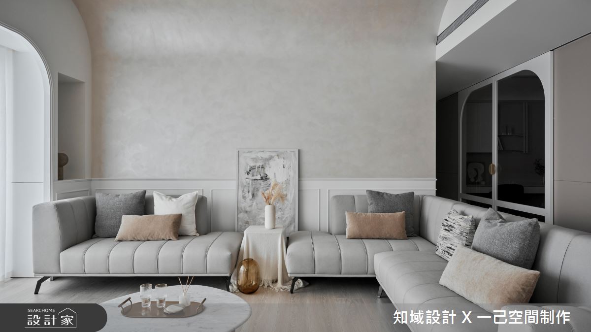 73坪中古屋(5~15年)＿混搭風客廳案例圖片＿知域設計 X 一己空間制作＿知域_時茪之11