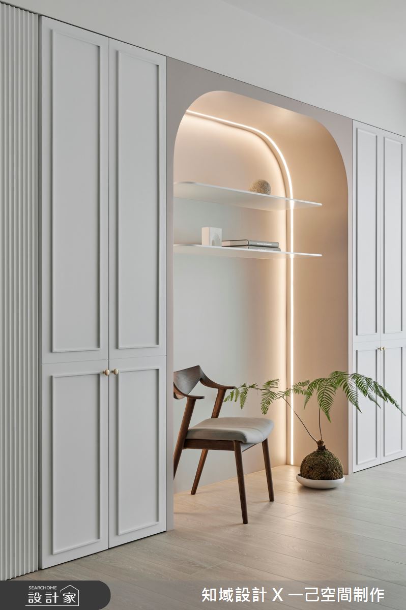 73坪中古屋(5~15年)＿混搭風客廳案例圖片＿知域設計 X 一己空間制作＿知域_時茪之3