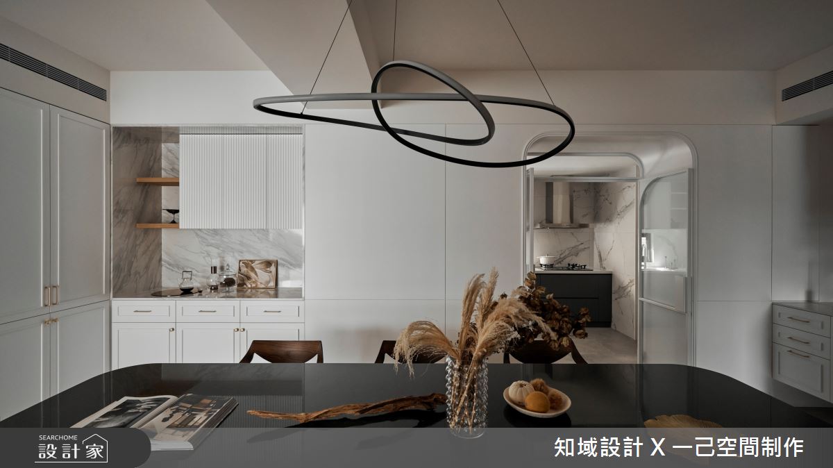 73坪中古屋(5~15年)＿混搭風餐廳廚房案例圖片＿知域設計 X 一己空間制作＿知域_時茪之17