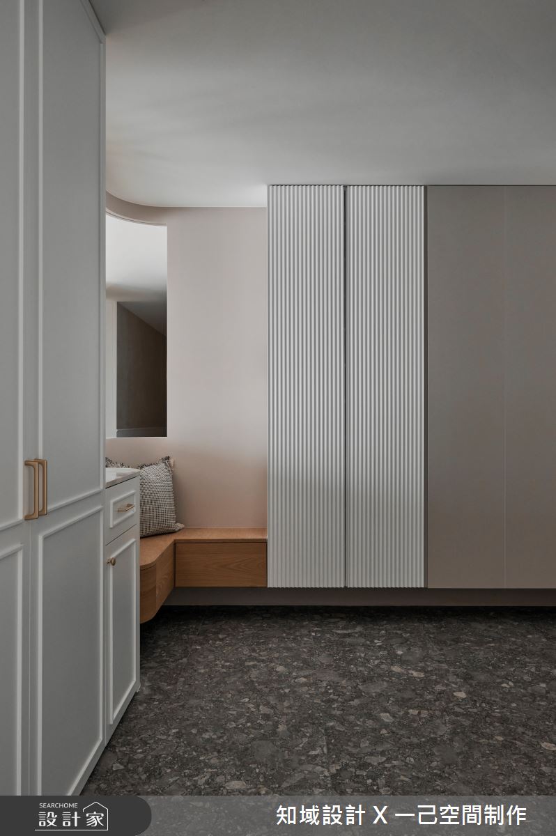 73坪中古屋(5~15年)＿混搭風玄關案例圖片＿知域設計 X 一己空間制作＿知域_時茪之5