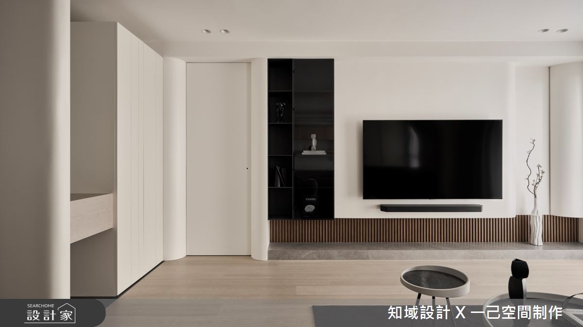31坪中古屋(5~15年)＿現代風客廳案例圖片＿知域設計 X 一己空間制作＿一己_築之5