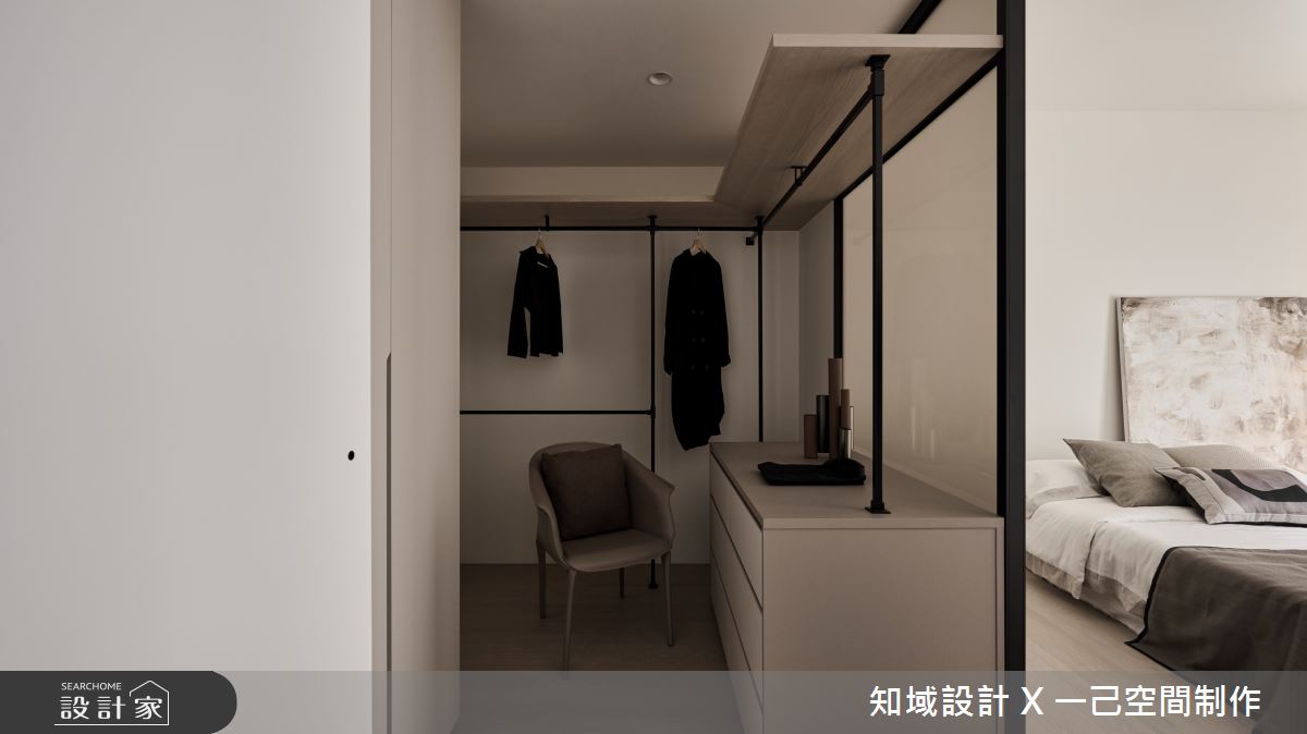 31坪中古屋(5~15年)＿現代風臥室更衣間案例圖片＿知域設計 X 一己空間制作＿一己_築之25