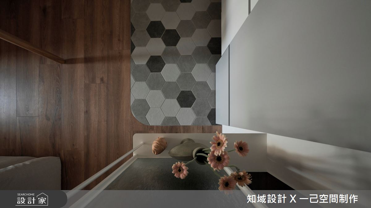 25坪新成屋(5年以下)＿北歐風玄關案例圖片＿知域設計 X 一己空間制作＿知域_韶曦之15