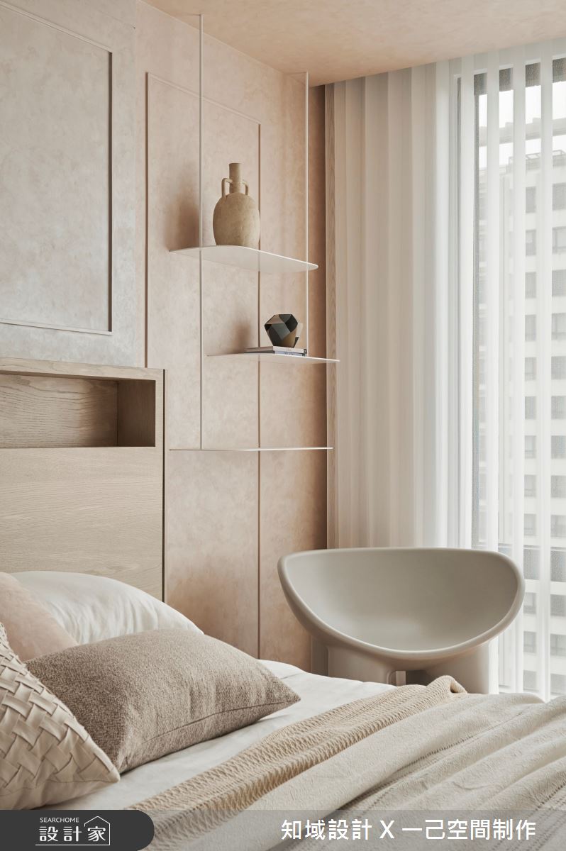 25坪新成屋(5年以下)＿北歐風臥室案例圖片＿知域設計 X 一己空間制作＿知域_韶曦之19