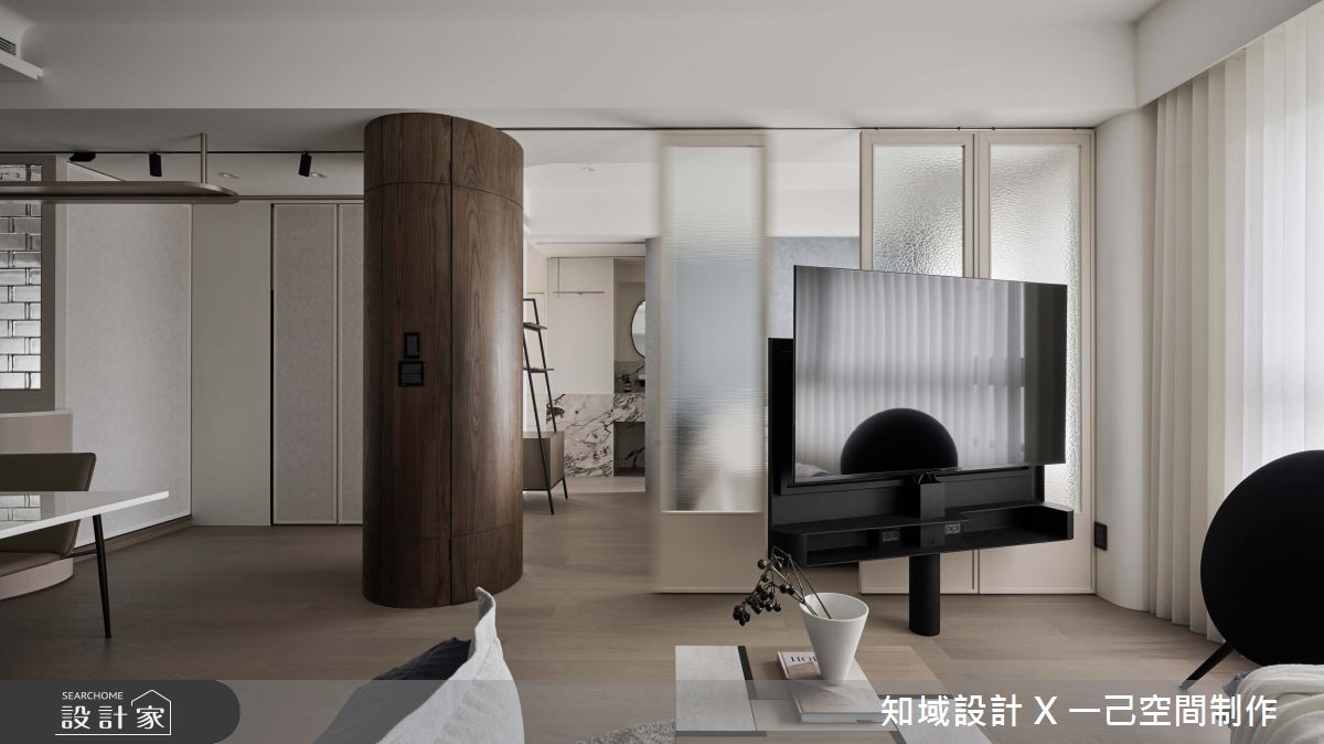 20坪新成屋(5年以下)＿混搭風客廳臥室案例圖片＿知域設計 X 一己空間制作＿一己_霏之15