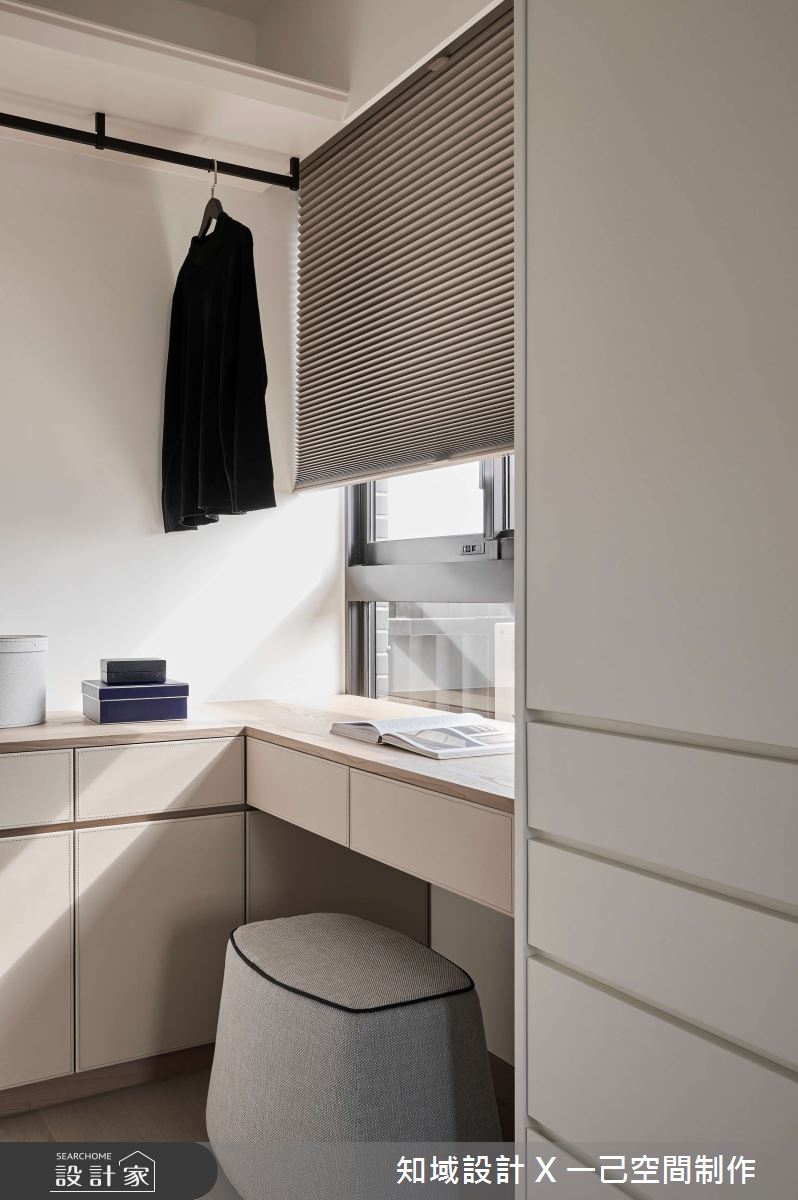 20坪新成屋(5年以下)＿混搭風更衣間案例圖片＿知域設計 X 一己空間制作＿一己_霏之17