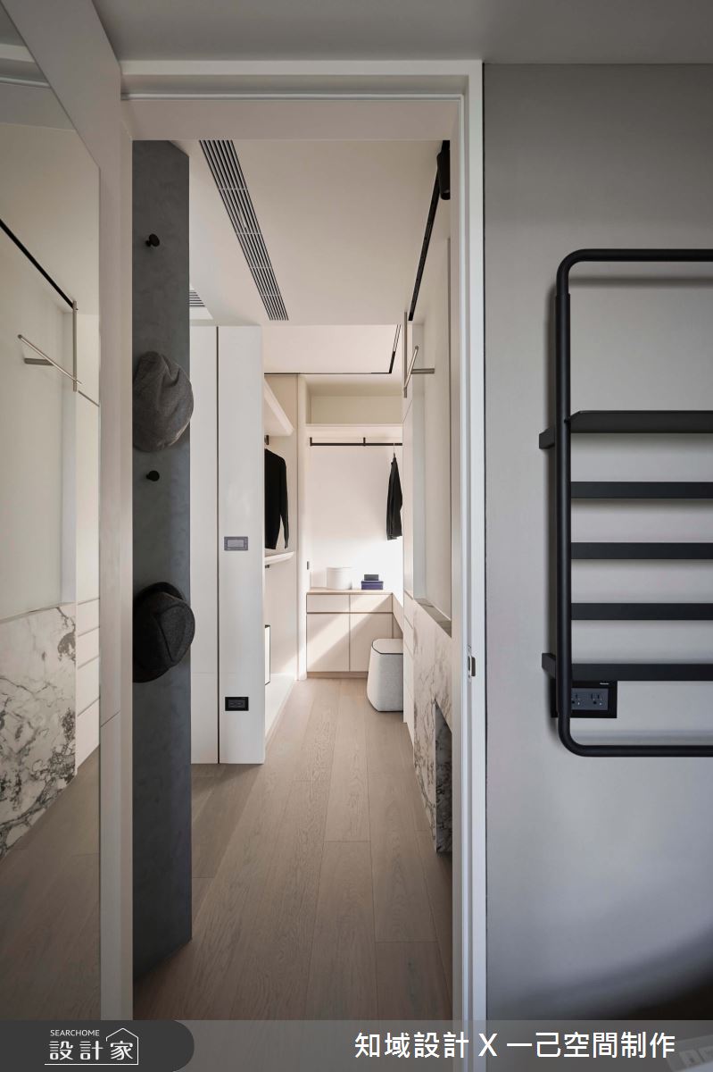 20坪新成屋(5年以下)＿混搭風更衣間案例圖片＿知域設計 X 一己空間制作＿一己_霏之19